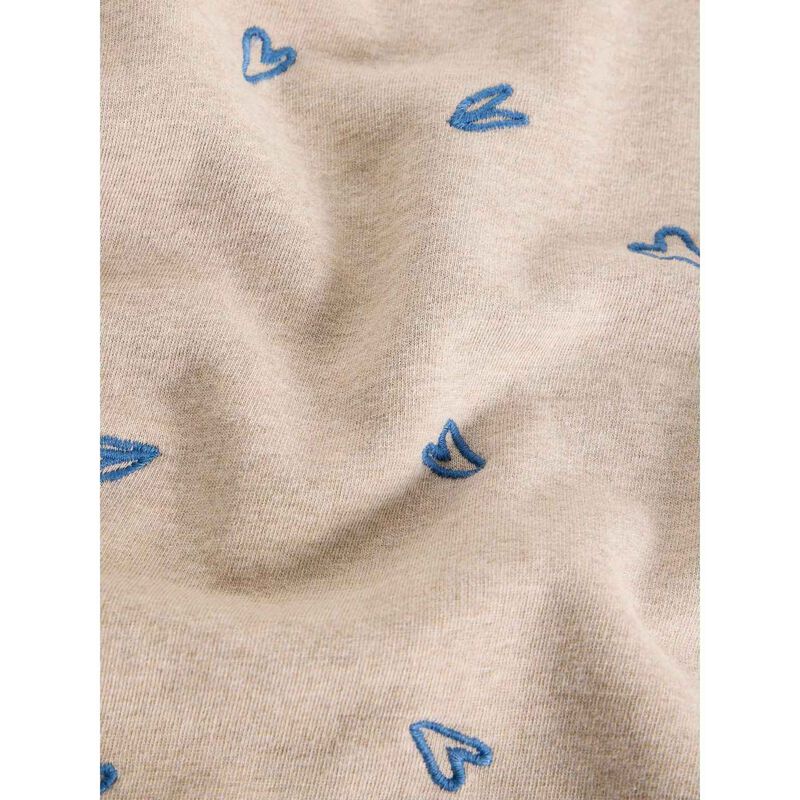 White Stuff Heart Embroidered Sweat image number 2